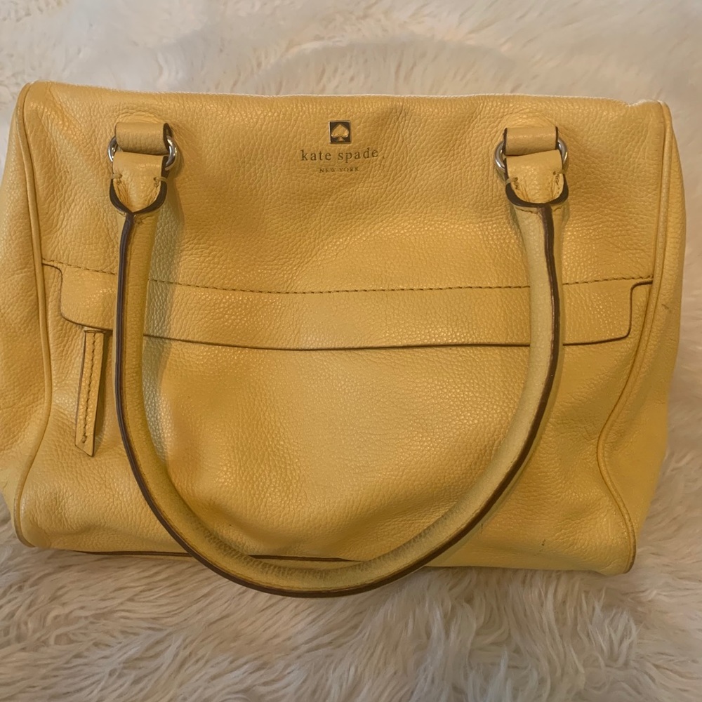 Yellow Kate Spade Handbag